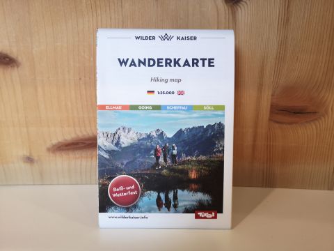 Hiking map Wilder Kaiser